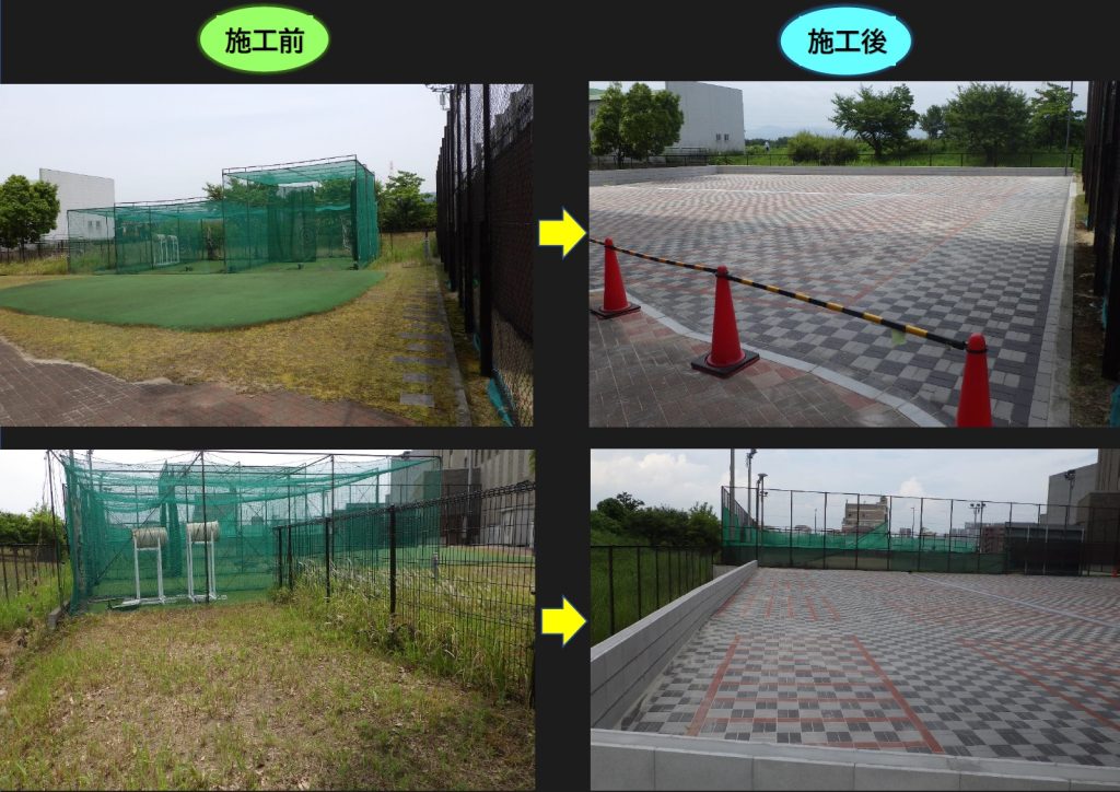 関西医科大学付属病院　再整備　駐輪場整備工事（学生用）